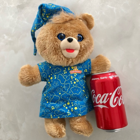 Teddy Ruxpin Hug n Sing Lullaby Bedtime Pajamas Talking Singing Plush Bear 2018 - Picture 3 of 5